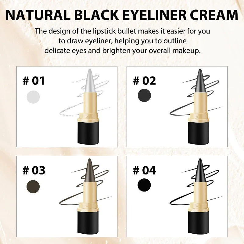 EverGlider Waterproof Metallic Eye Liner Crayon - Image 3