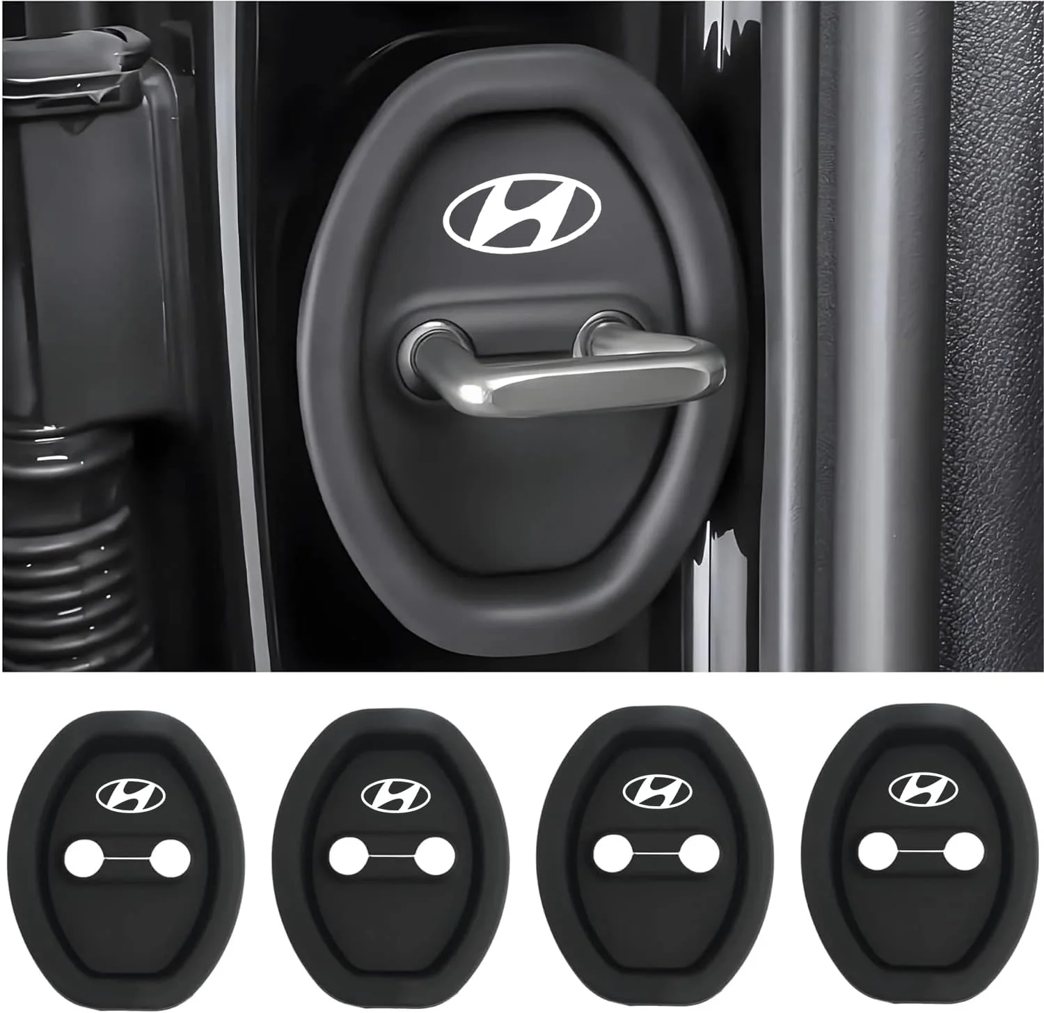 Eptchn Universal Silicone Car Door Covers Protector (4 PACK) - Image 13